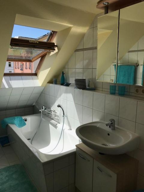 Gaestewohnung Saaleblick Weißenfels 外观 照片